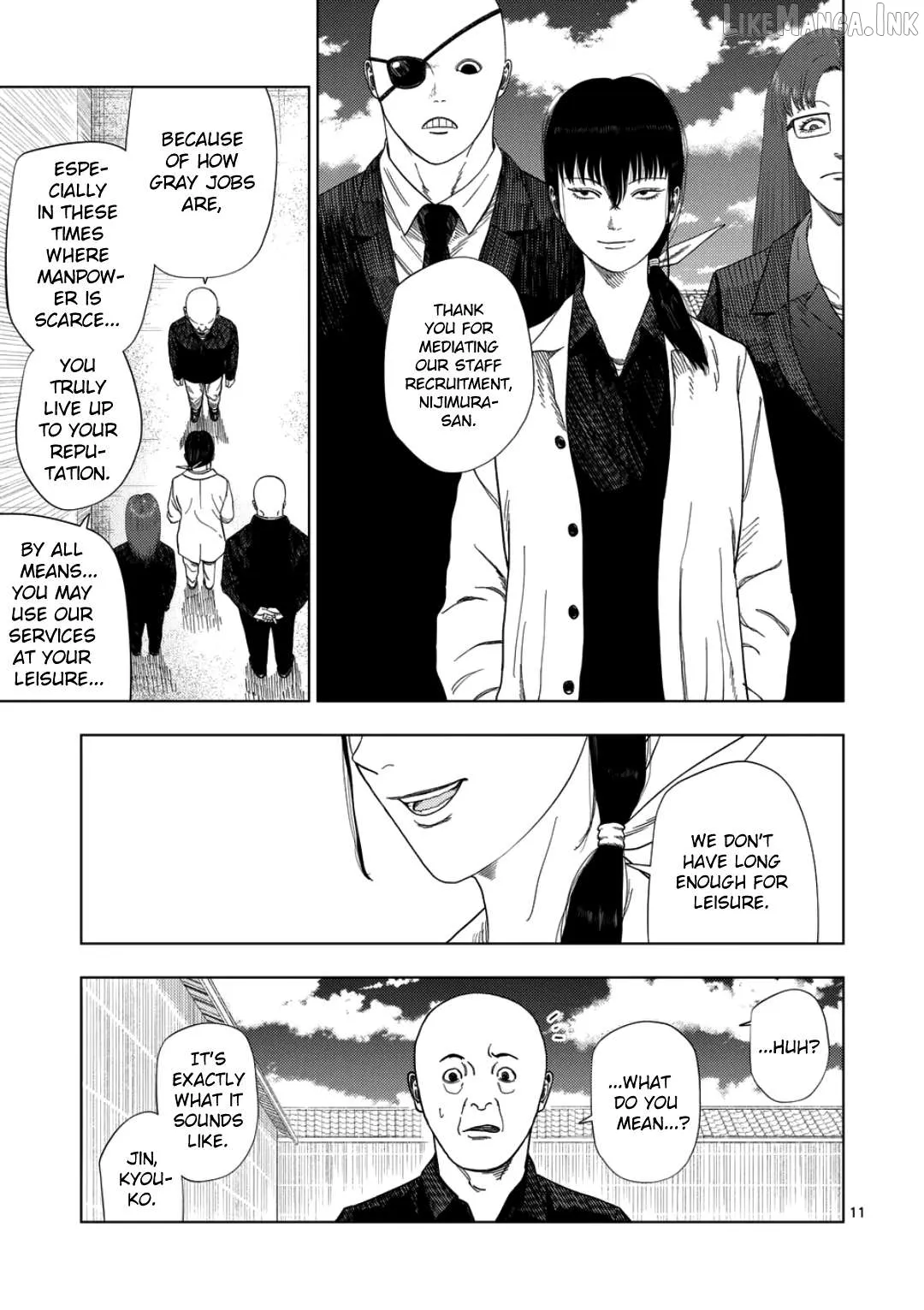 Ura Baito: Toubou Kinshi Chapter 240 page 10 - 