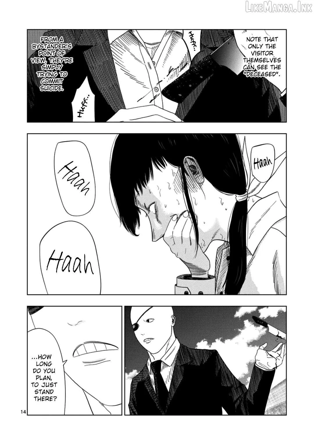 Ura Baito: Toubou Kinshi Chapter 241 page 14 - 