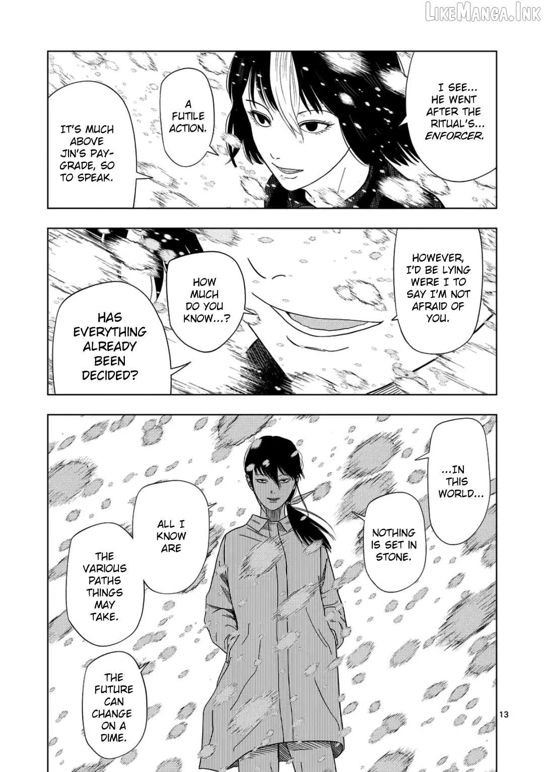 Ura Baito: Toubou Kinshi Chapter 244 page 12 - 