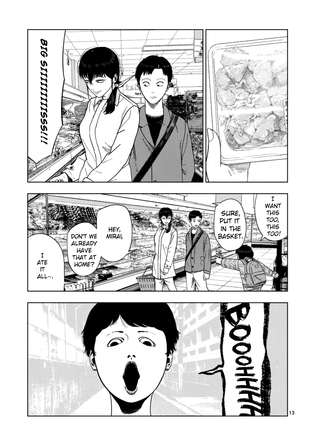 Ura Baito: Toubou Kinshi Chapter 247 page 13 - 