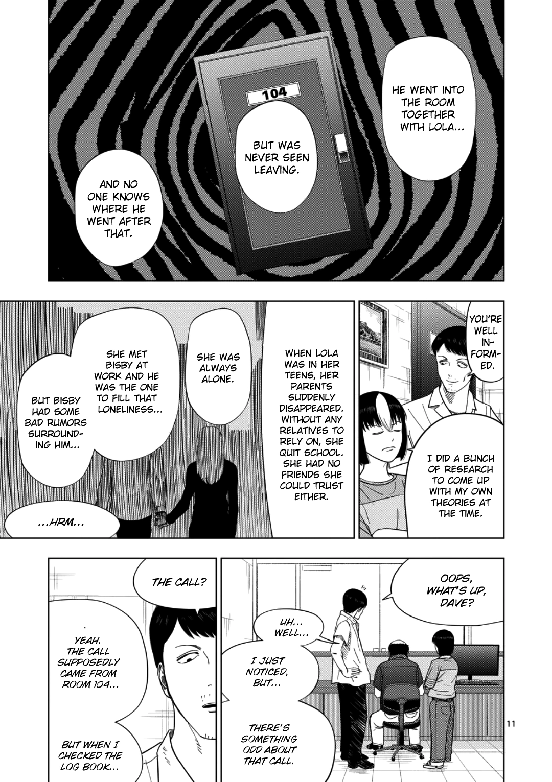 Ura Baito: Toubou Kinshi Chapter 248 page 11 - 