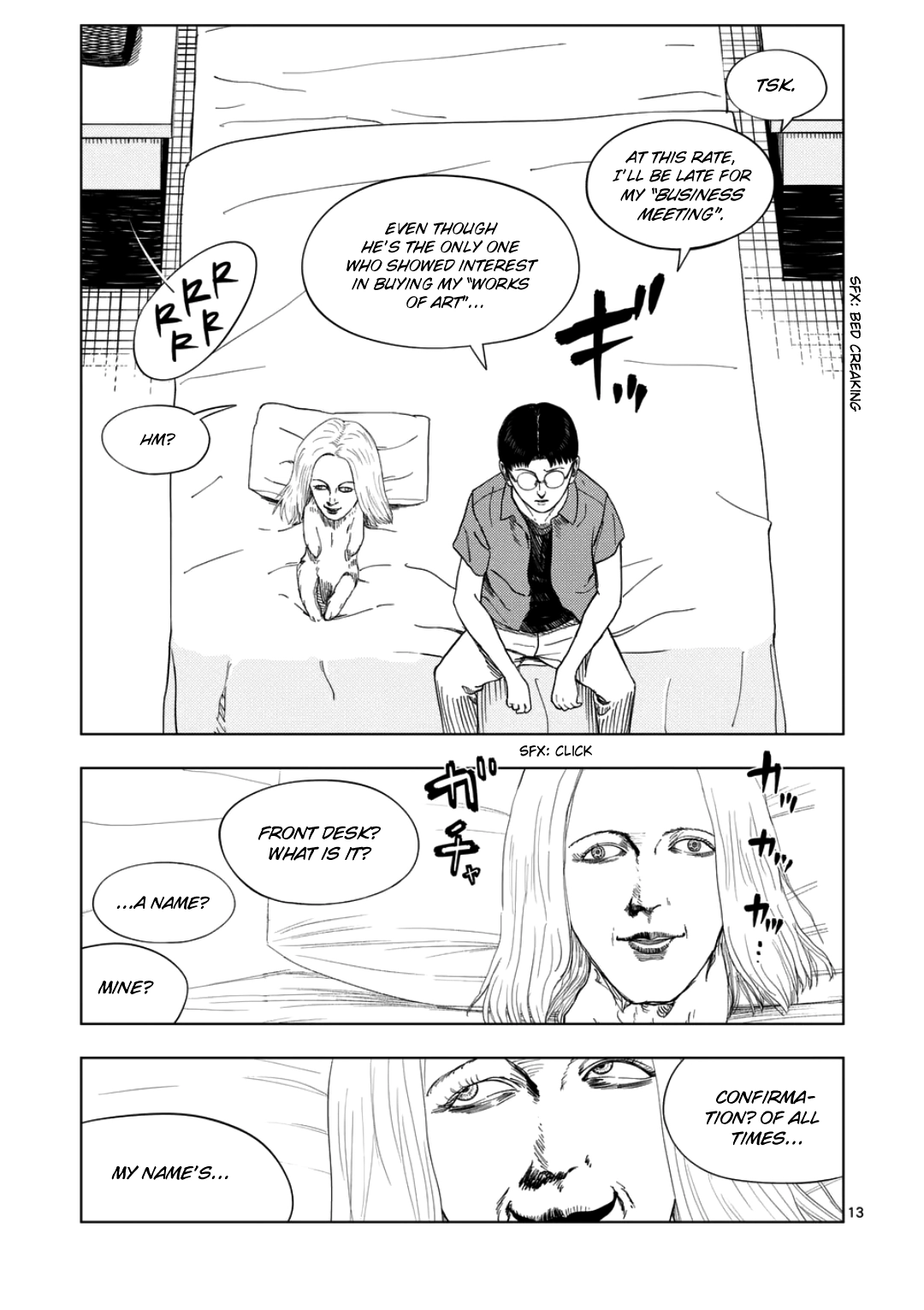 Ura Baito: Toubou Kinshi Chapter 248 page 13 - 