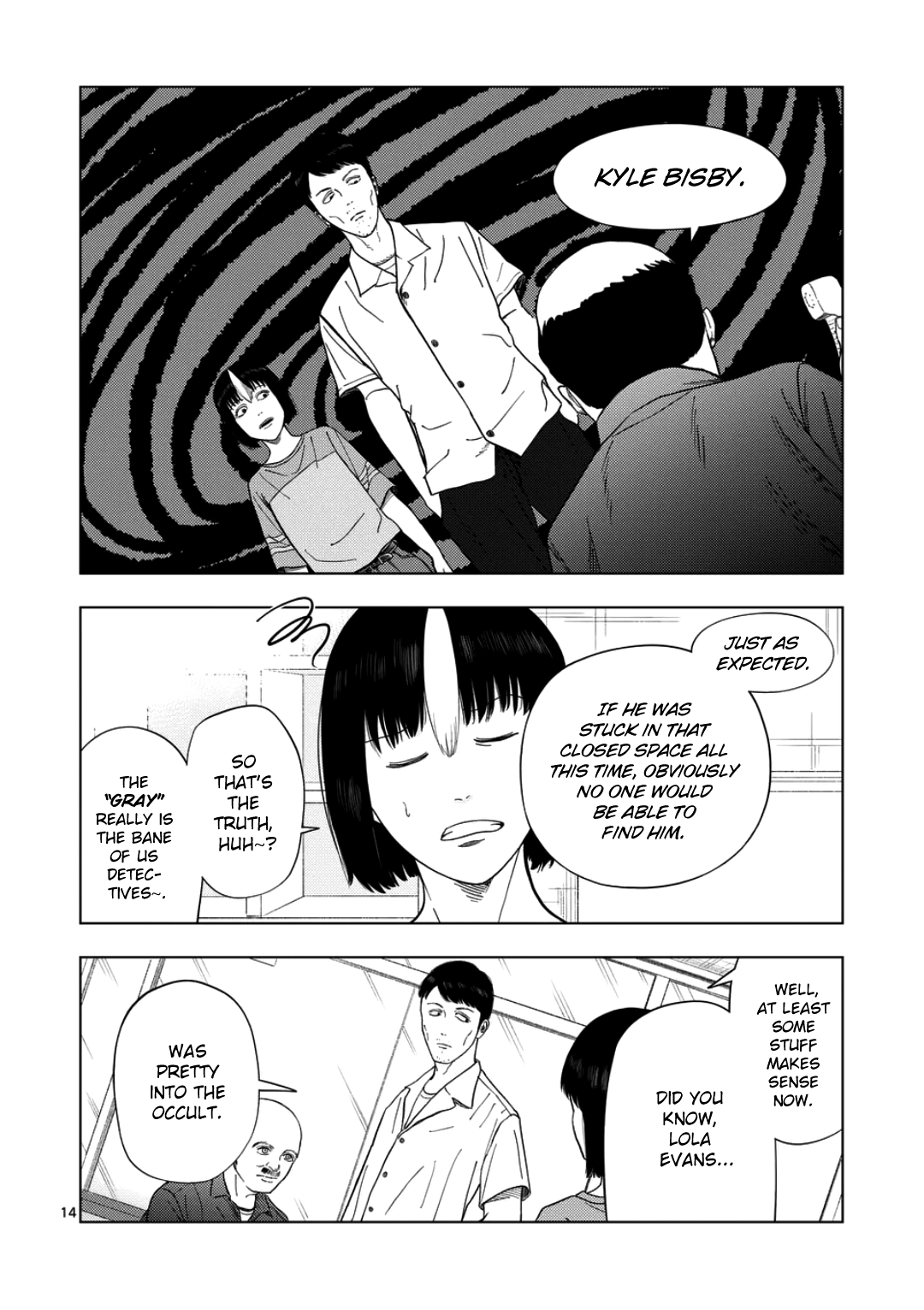 Ura Baito: Toubou Kinshi Chapter 248 page 14 - 