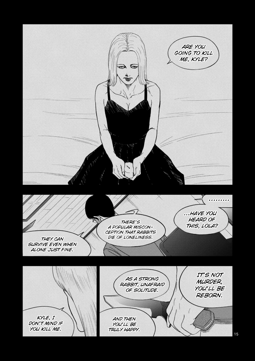 Ura Baito: Toubou Kinshi Chapter 248 page 15 - 