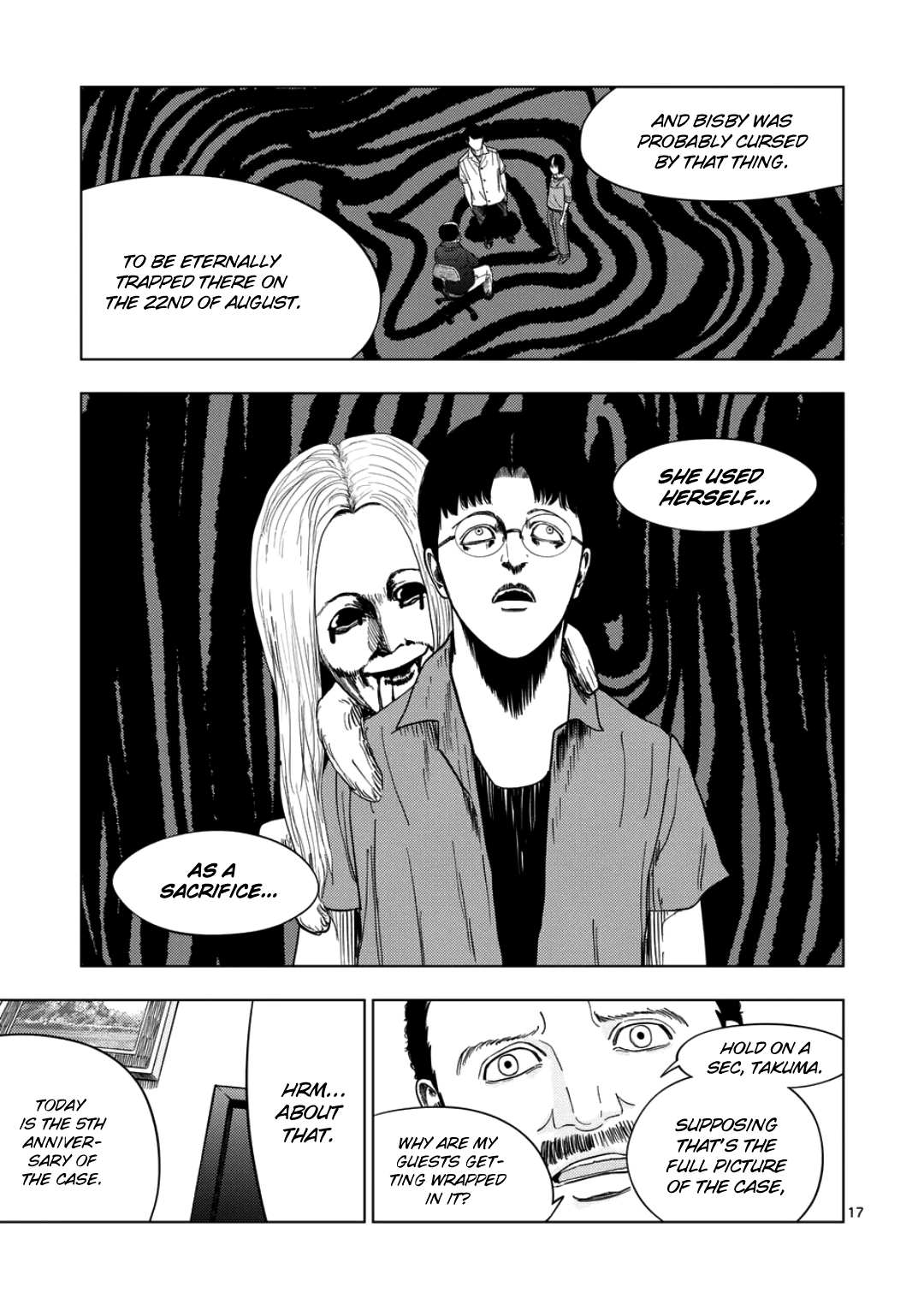 Ura Baito: Toubou Kinshi Chapter 248 page 17 - 