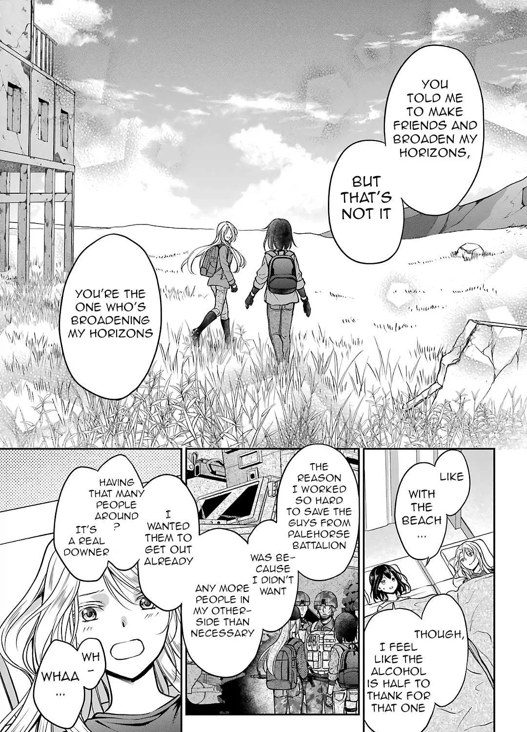 Read Urasekai Picnic chapter 47 image 44 on Lezhin