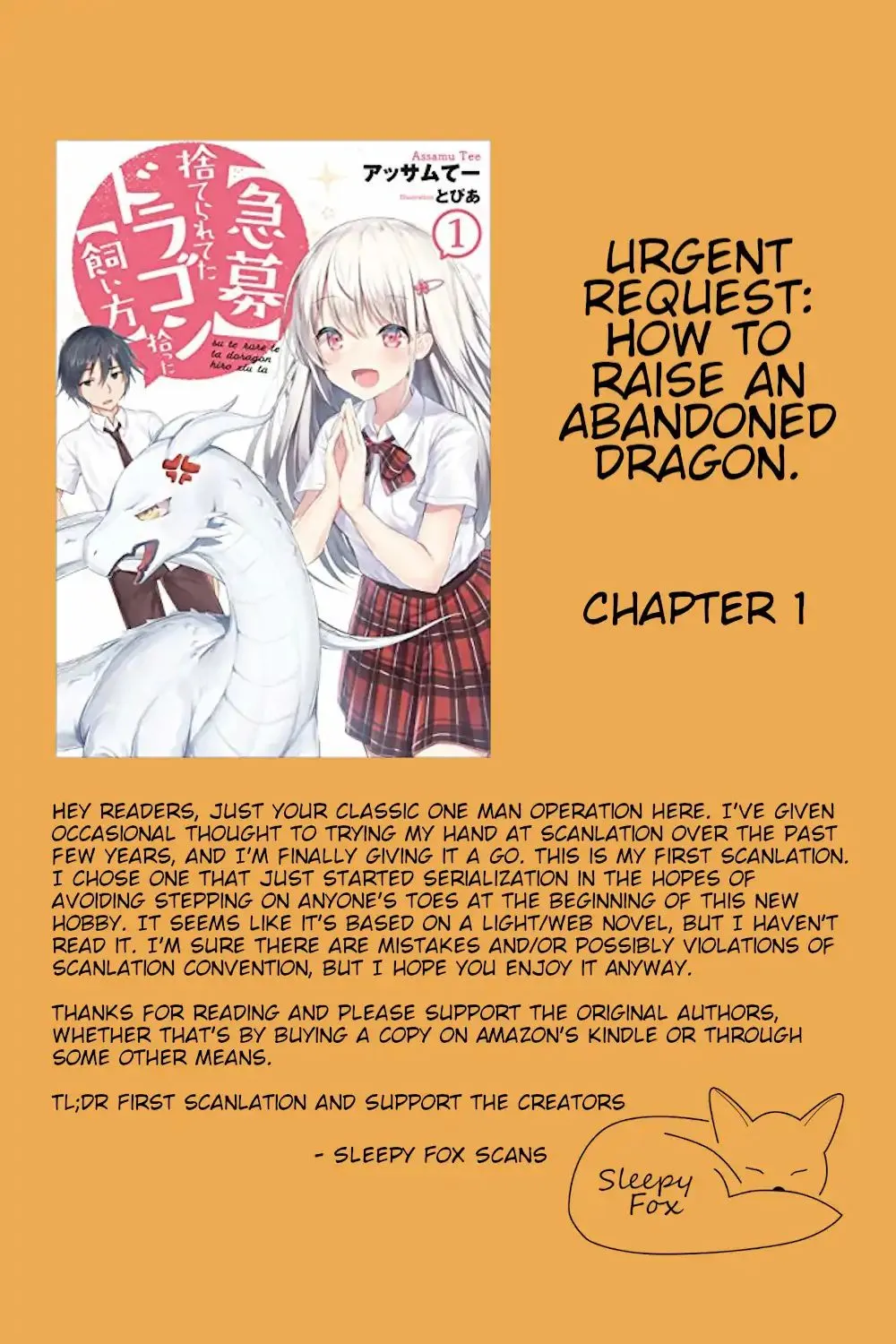 Urgent Request: How to Raise an Abandoned Dragon Chapter 1 page 31 - 