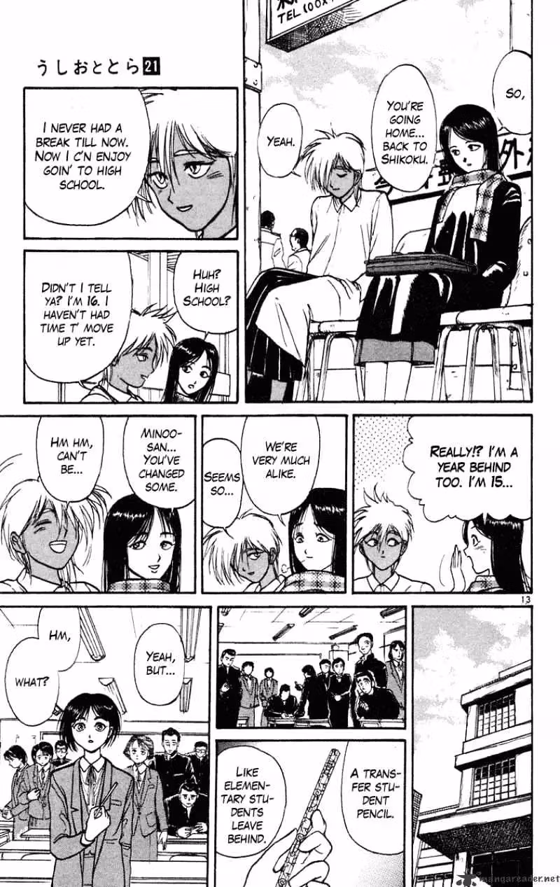 Read Ushio and Tora chapter 191 image 13 on Lezhin