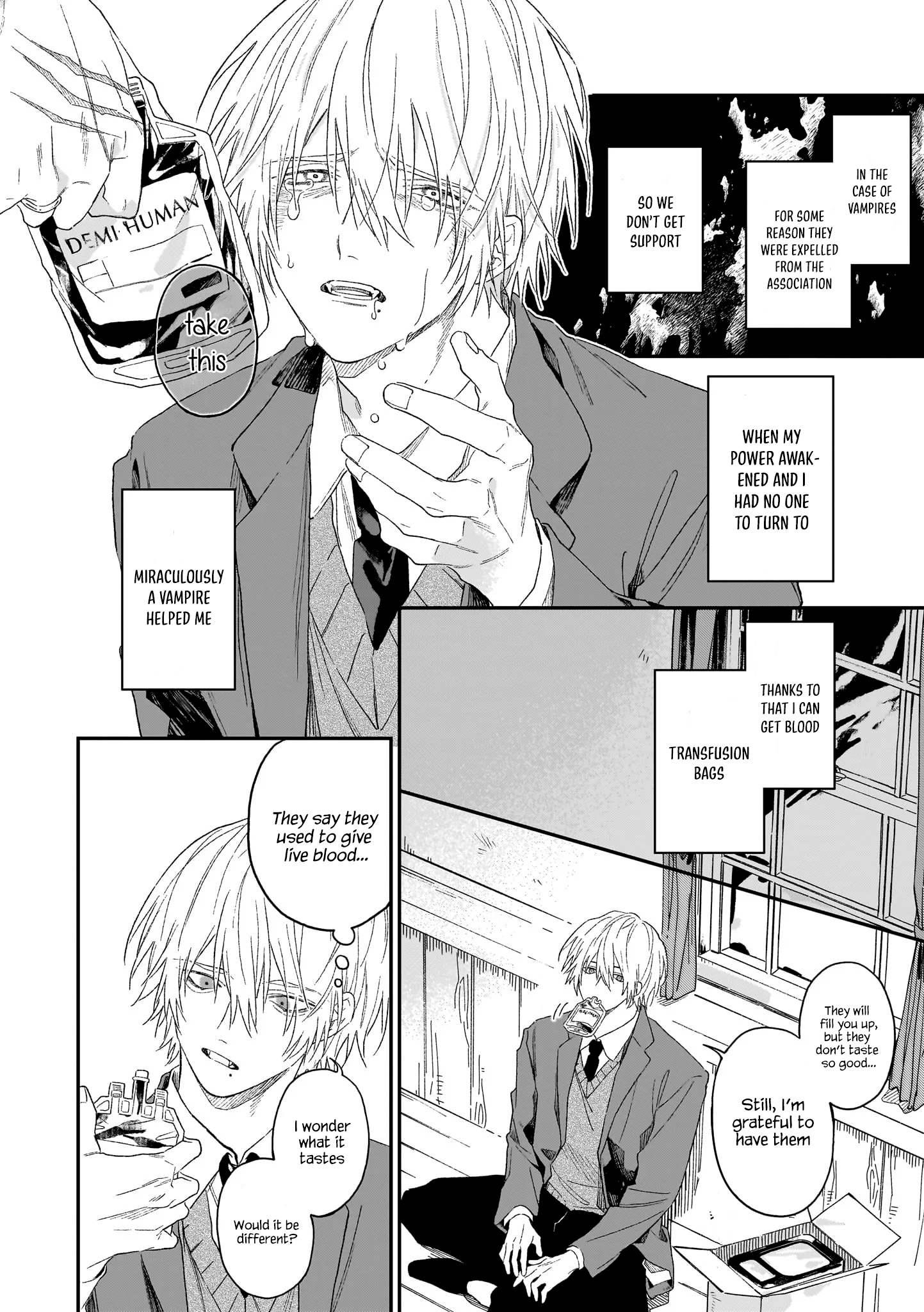 Usotsuki Ookami wa Ai o Kataru Chapter 1 page 11 - 