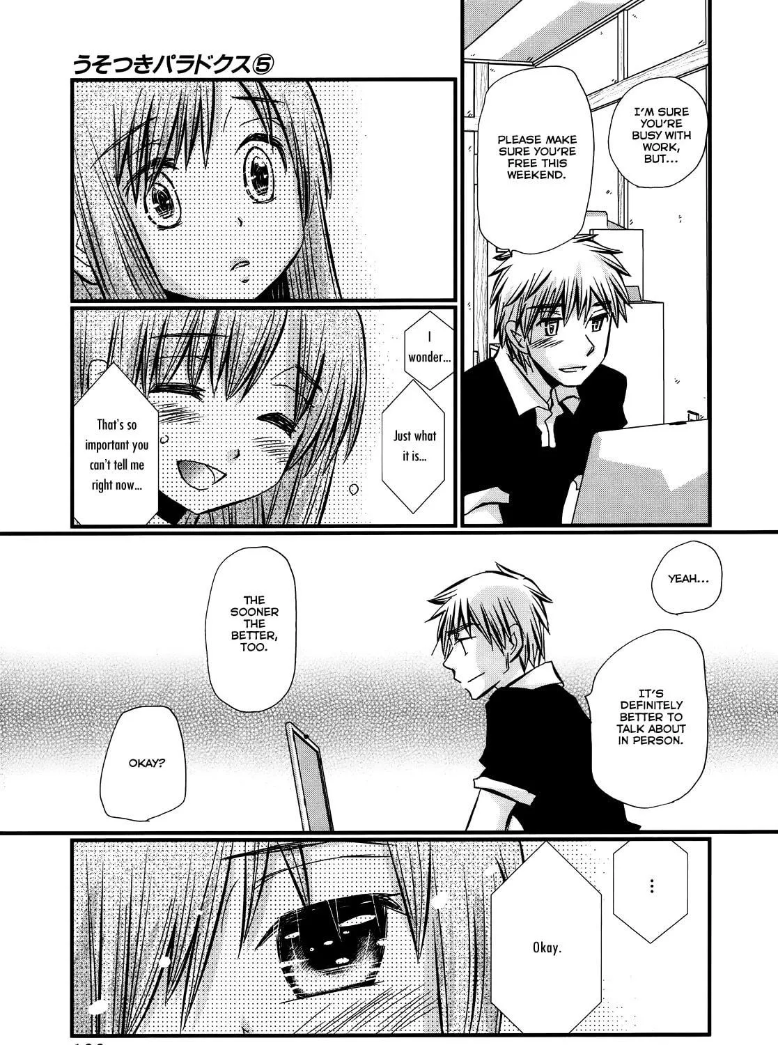 Read Usotsuki Paradox chapter 34 image 9 on Lezhin