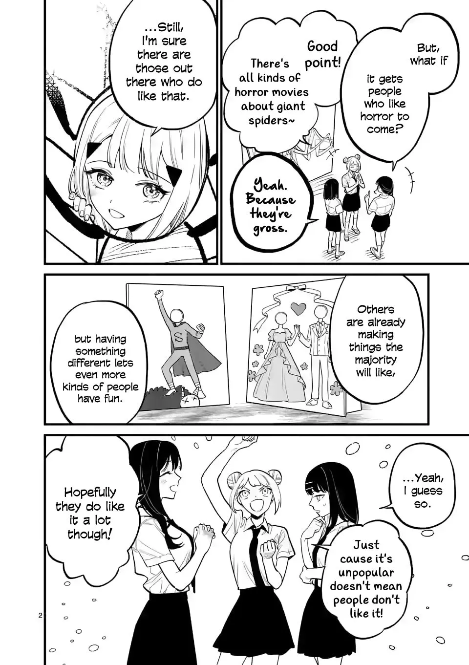 Usotsuki Satsuki Shi ga Mieru Chapter 65 page 2 - 