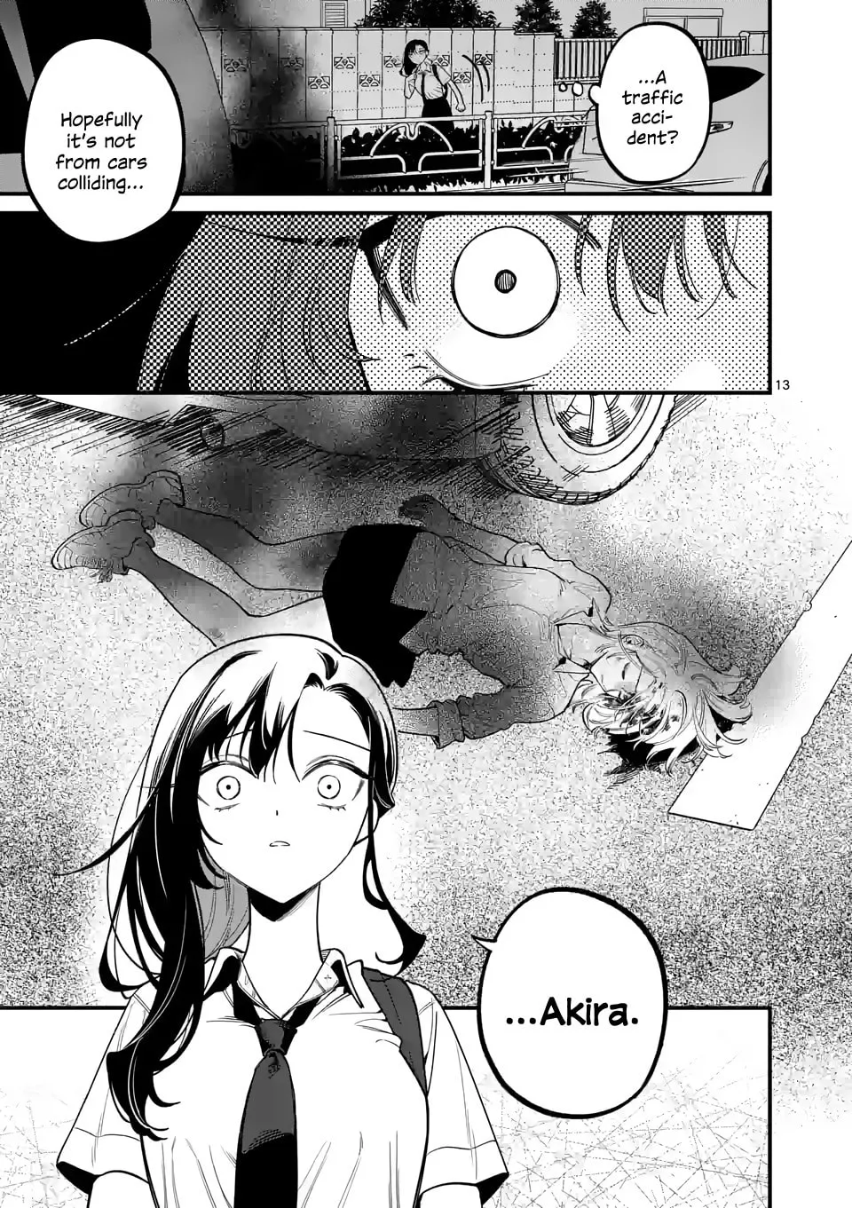 Usotsuki Satsuki Shi ga Mieru Chapter 65 page 13 - 