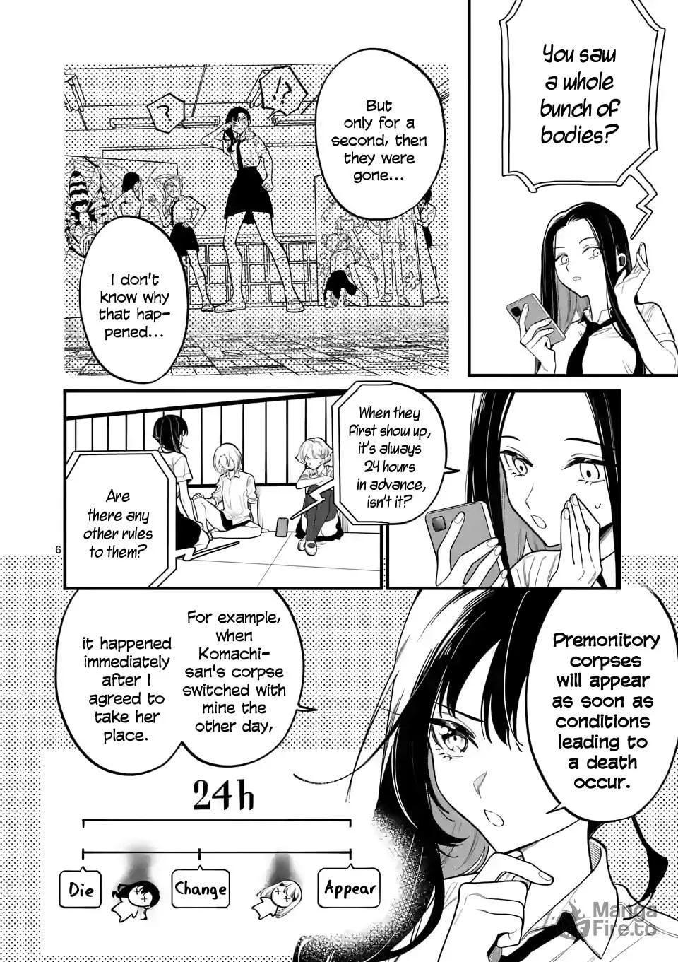 Usotsuki Satsuki Shi ga Mieru Chapter 65 page 6 - 