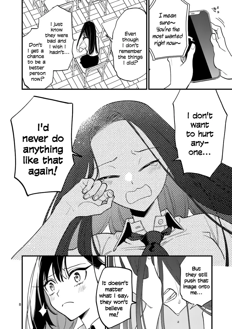 Usotsuki Satsuki Shi ga Mieru Chapter 65 page 8 - 
