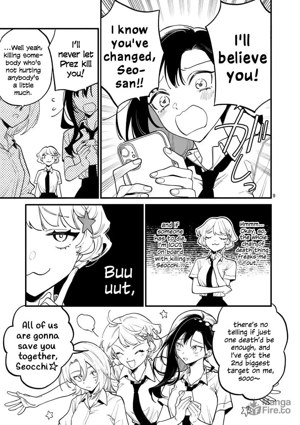 Usotsuki Satsuki Shi ga Mieru Chapter 65 page 9 - 