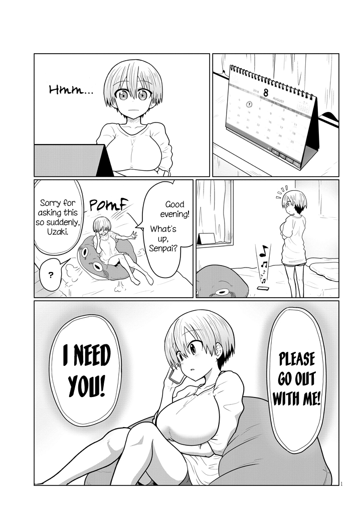 Uzaki-Chan Wa Asobitai! Chapter 21 page 1 - 