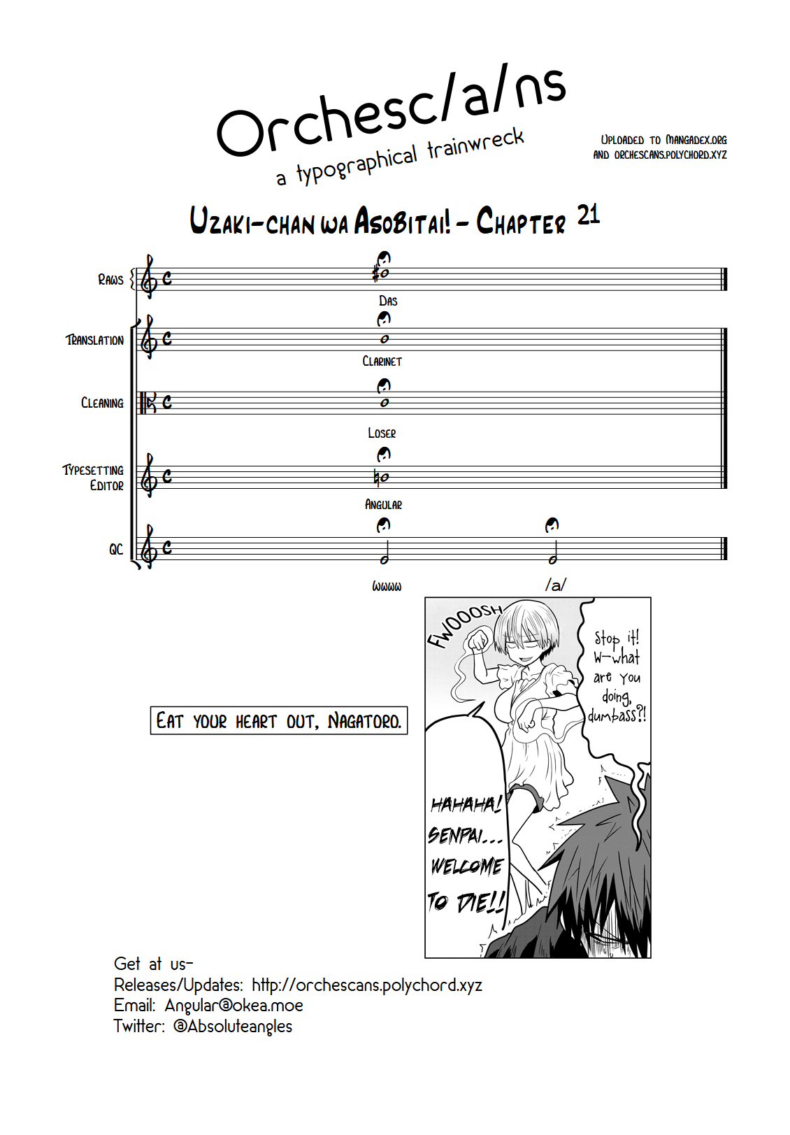 Uzaki-Chan Wa Asobitai! Chapter 21 page 13 - 