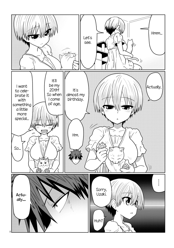 Uzaki-Chan Wa Asobitai! Chapter 21 page 8 - 