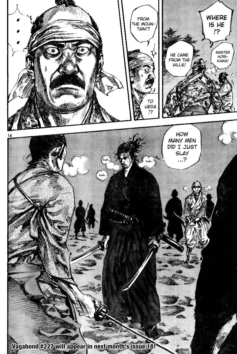Read Vagabond (Colored) chapter 226 image 14 on Lezhin