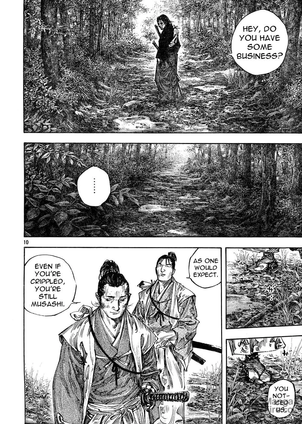 Read Vagabond (Colored) chapter 270 image 9 on Lezhin