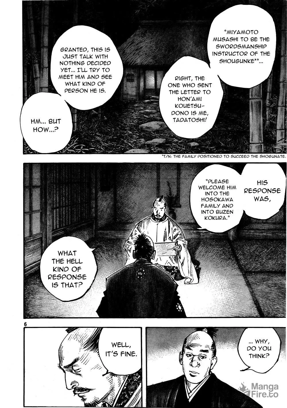 Read Vagabond (Colored) chapter 290 image 5 on Lezhin