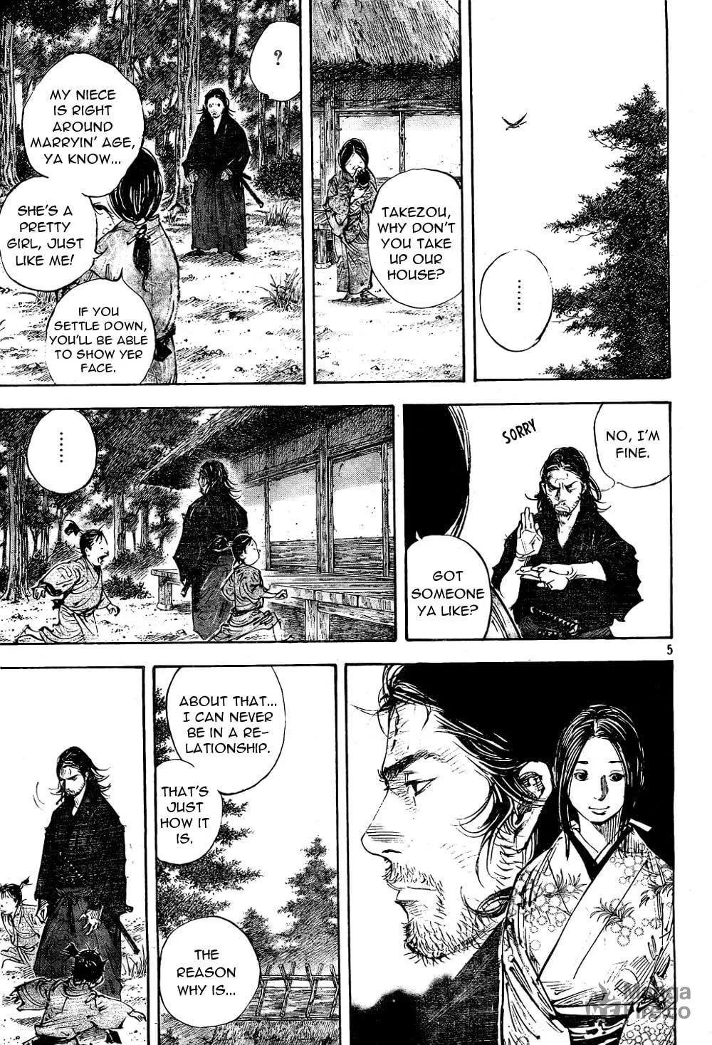 Read Vagabond (Colored) chapter 294 image 4 on Lezhin