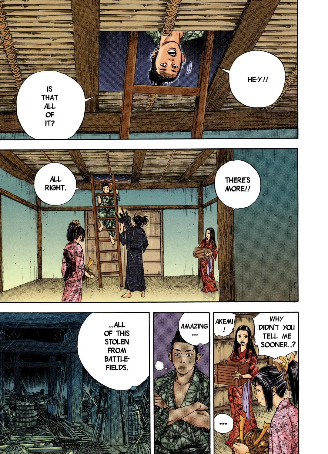 Read Vagabond (Colored) chapter 3 image 4 on Lezhin