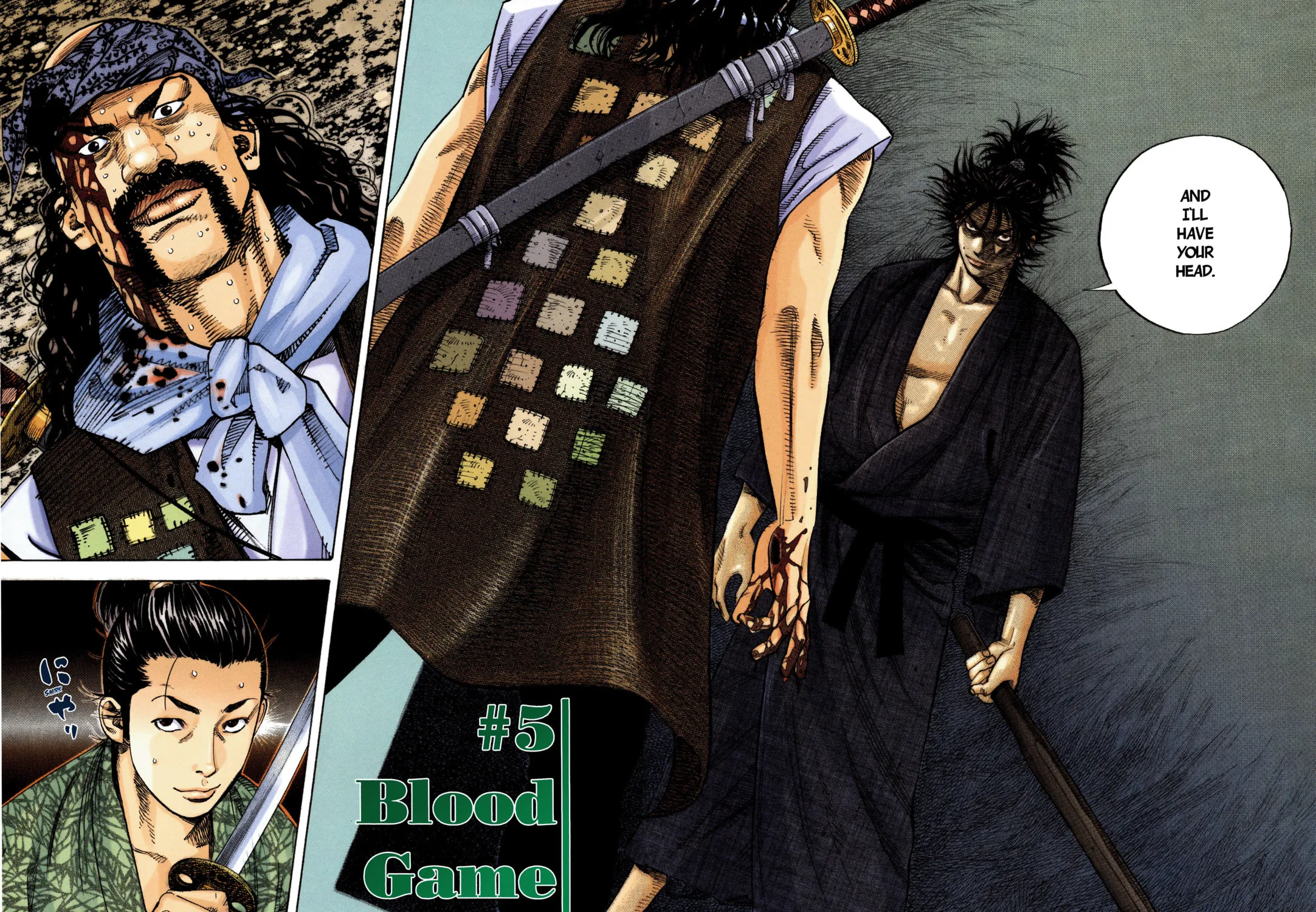 Read Vagabond (Colored) chapter 5 image 2 on Lezhin