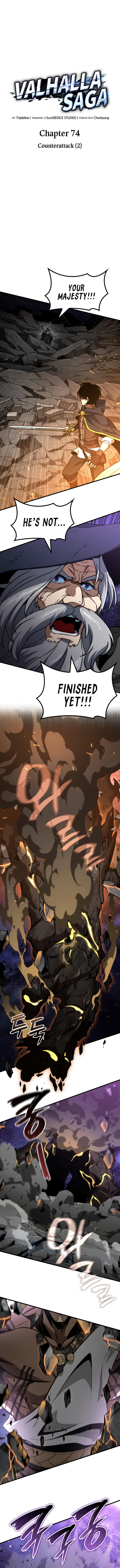 Read Valhalla Saga chapter 74 image 3 on Lezhin