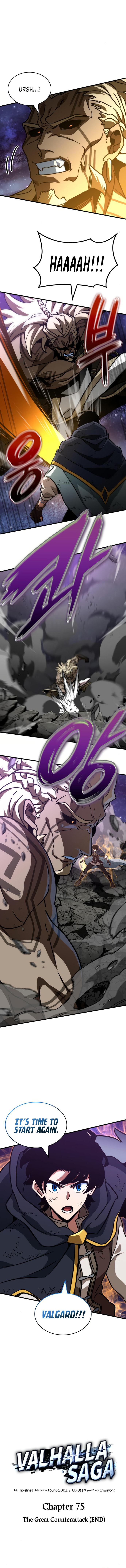 Read Valhalla Saga chapter 75 image 3 on Lezhin