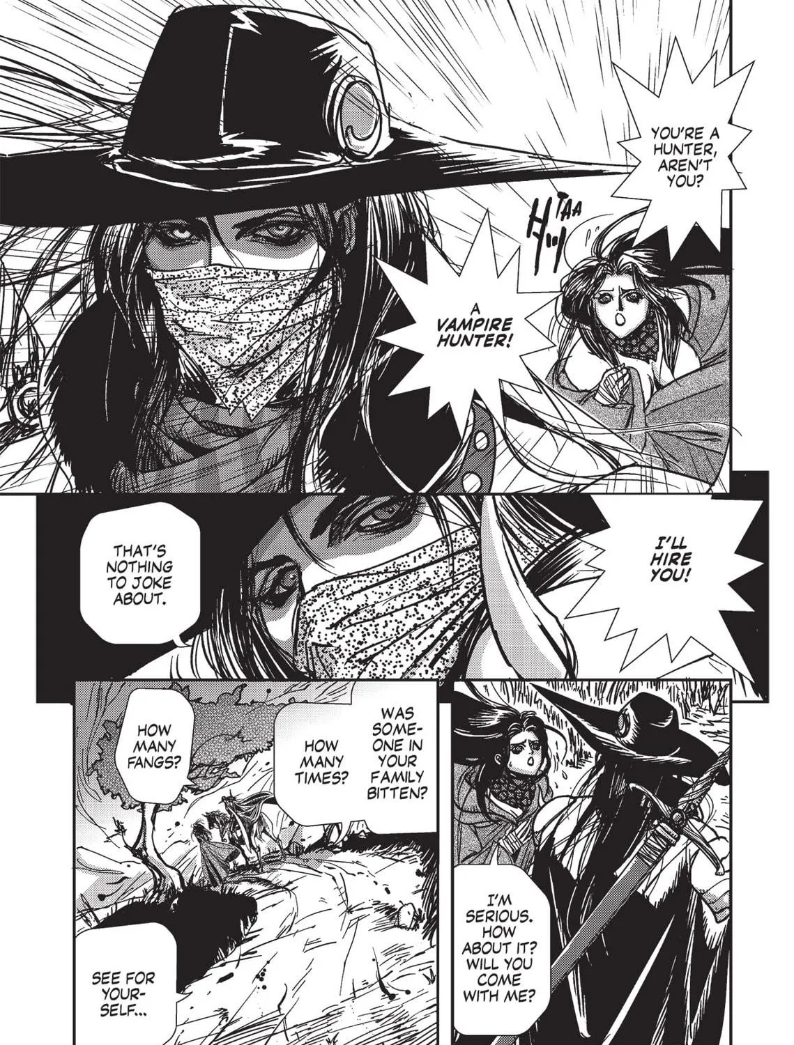 Read Vampire Hunter D chapter 1 image 19 on Lezhin