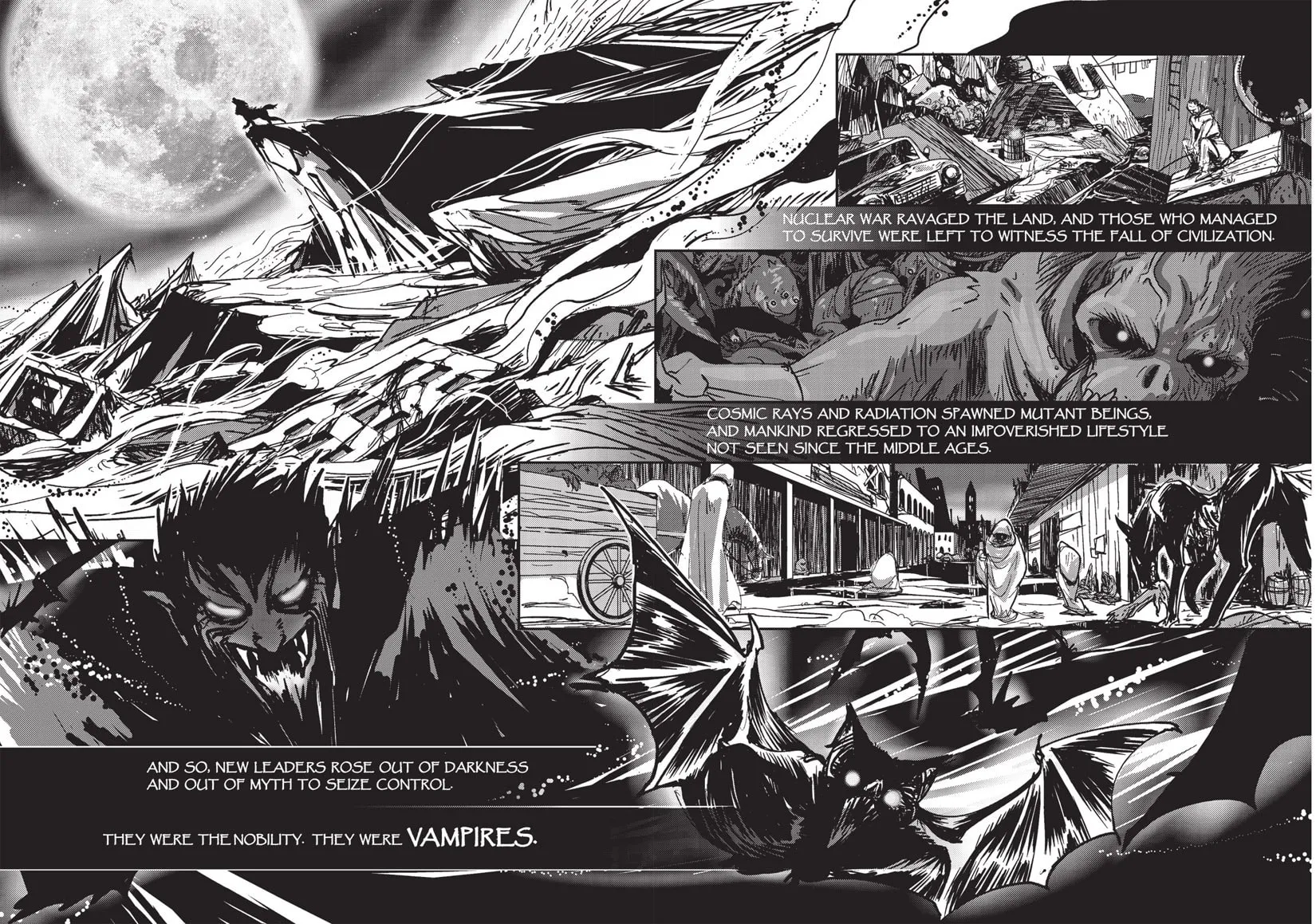 Read Vampire Hunter D chapter 1 image 2 on Lezhin