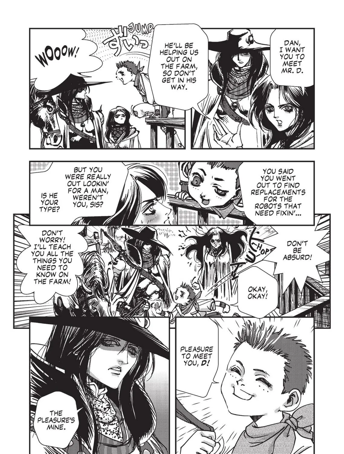 Read Vampire Hunter D chapter 1 image 31 on Lezhin