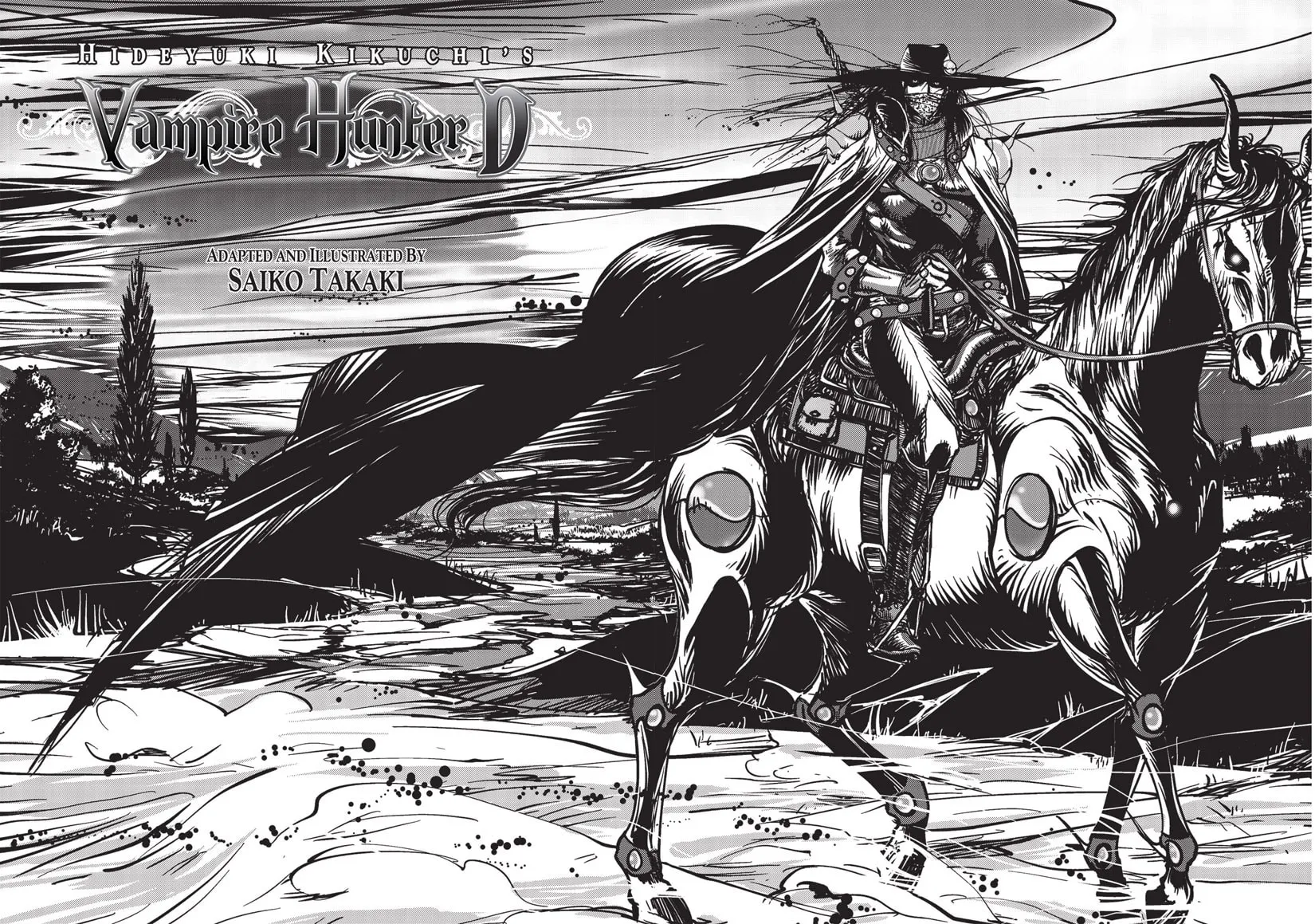 Read Vampire Hunter D chapter 1 image 7 on Lezhin