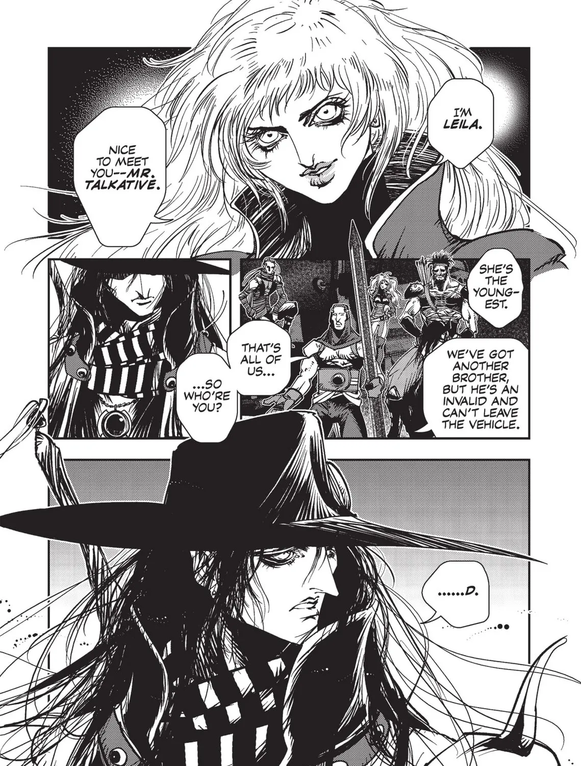 Read Vampire Hunter D chapter 10 image 36 on Lezhin