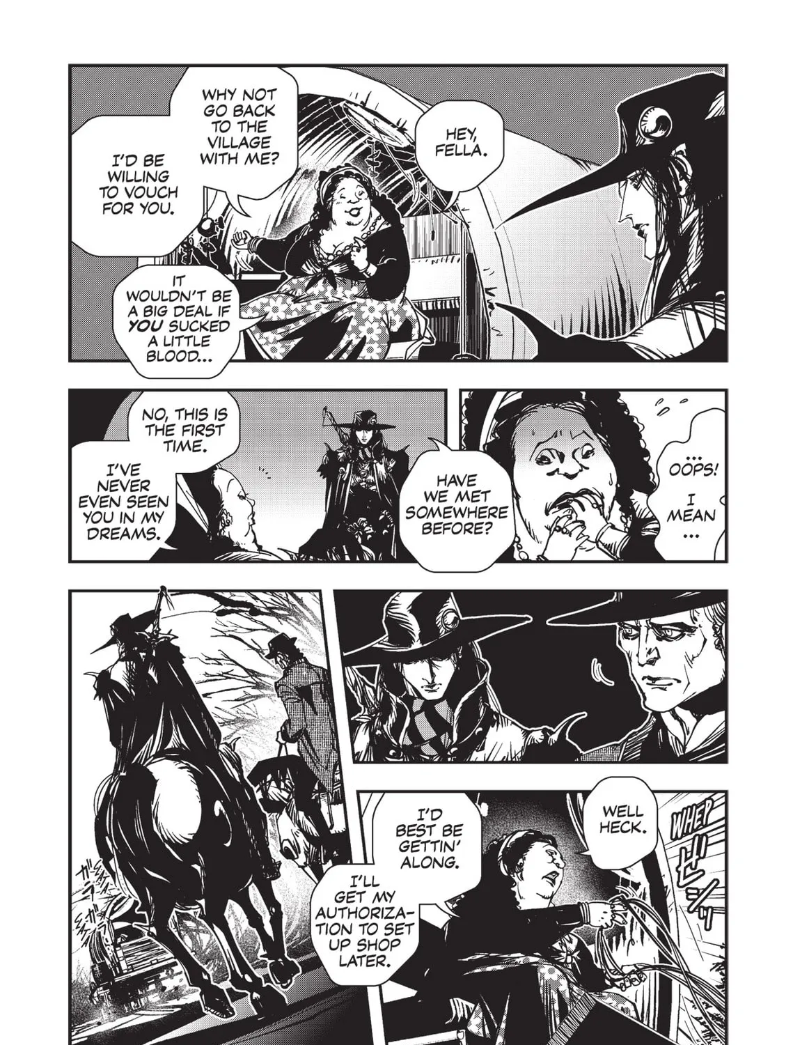 Read Vampire Hunter D chapter 22 image 8 on Lezhin