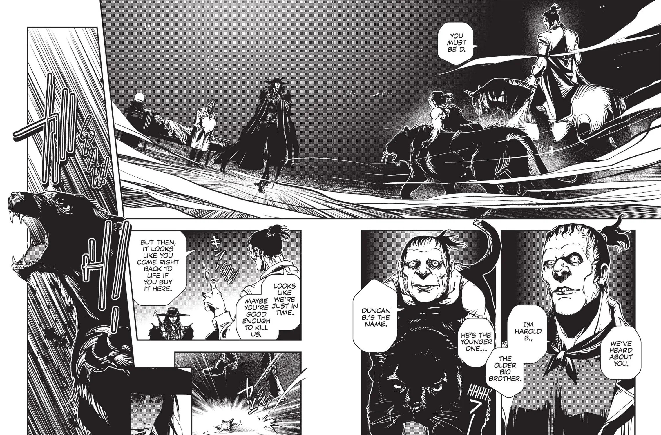 Read Vampire Hunter D chapter 23 image 60 on Lezhin