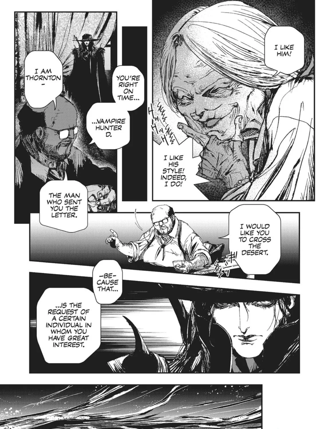 Read Vampire Hunter D chapter 25 image 16 on Lezhin