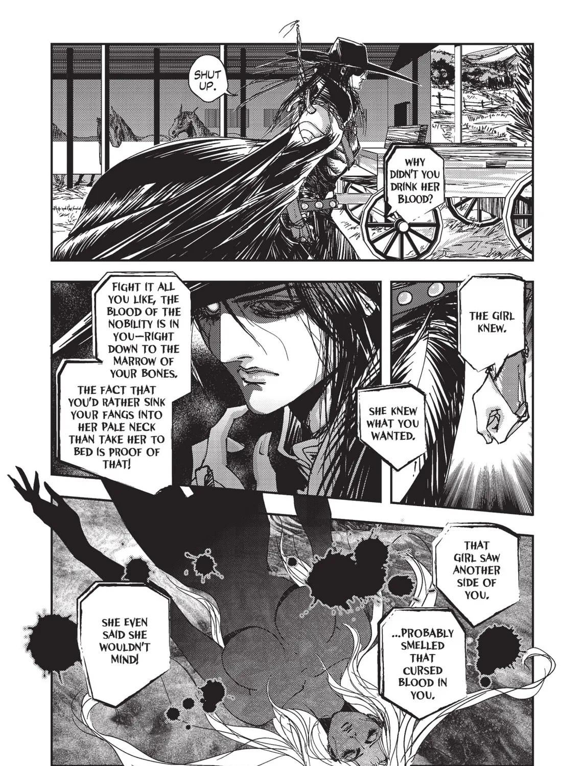 Read Vampire Hunter D chapter 3 image 114 on Lezhin