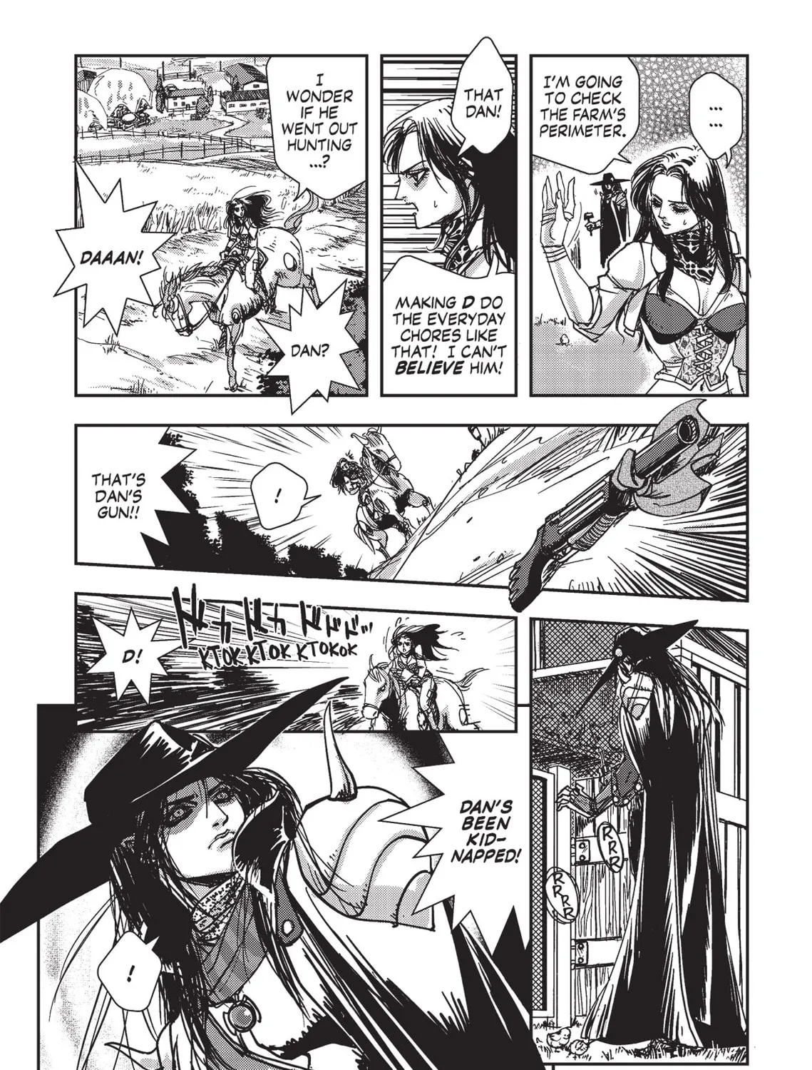 Read Vampire Hunter D chapter 3 image 14 on Lezhin