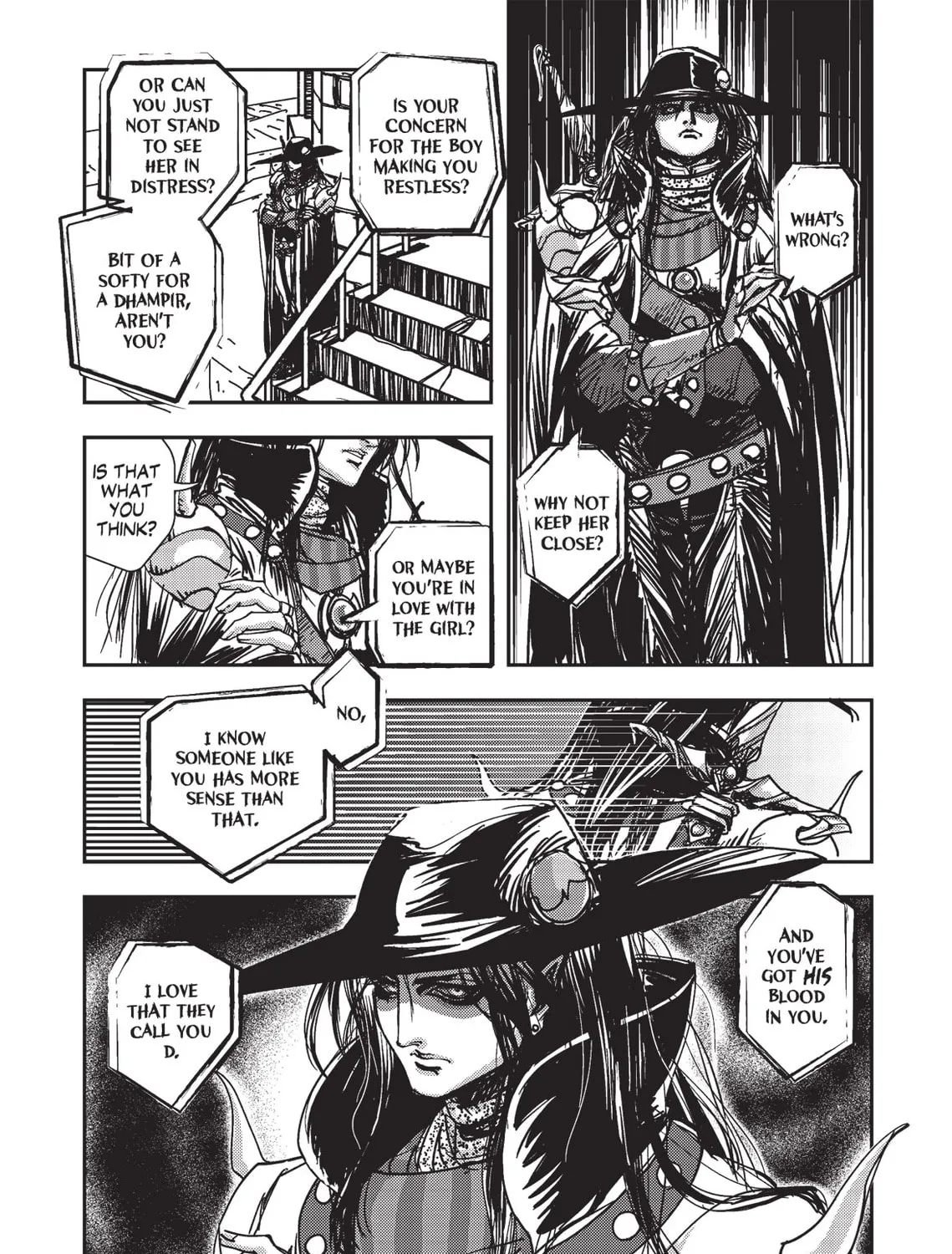 Read Vampire Hunter D chapter 3 image 18 on Lezhin