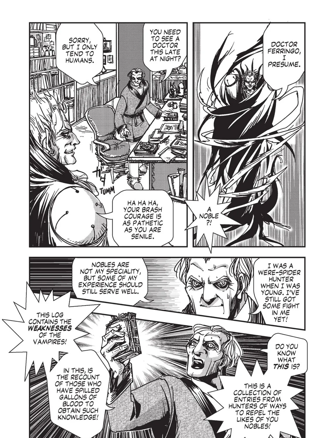 Read Vampire Hunter D chapter 3 image 2 on Lezhin