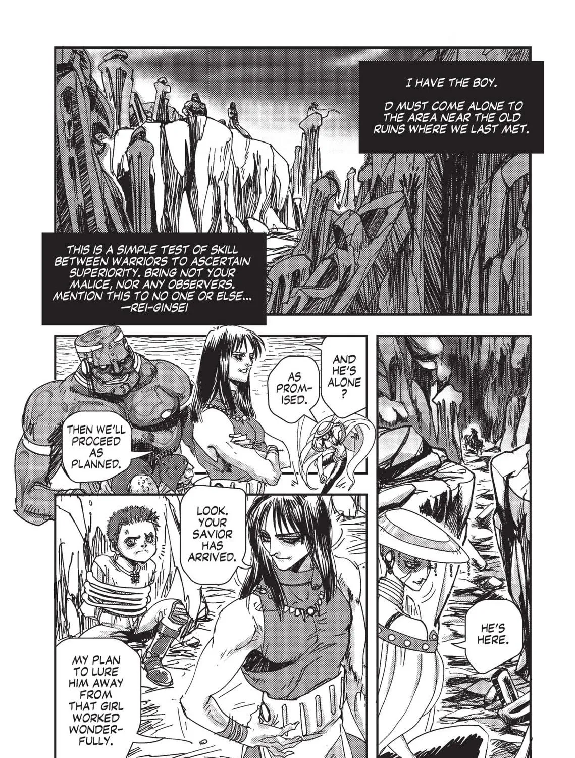 Read Vampire Hunter D chapter 3 image 22 on Lezhin