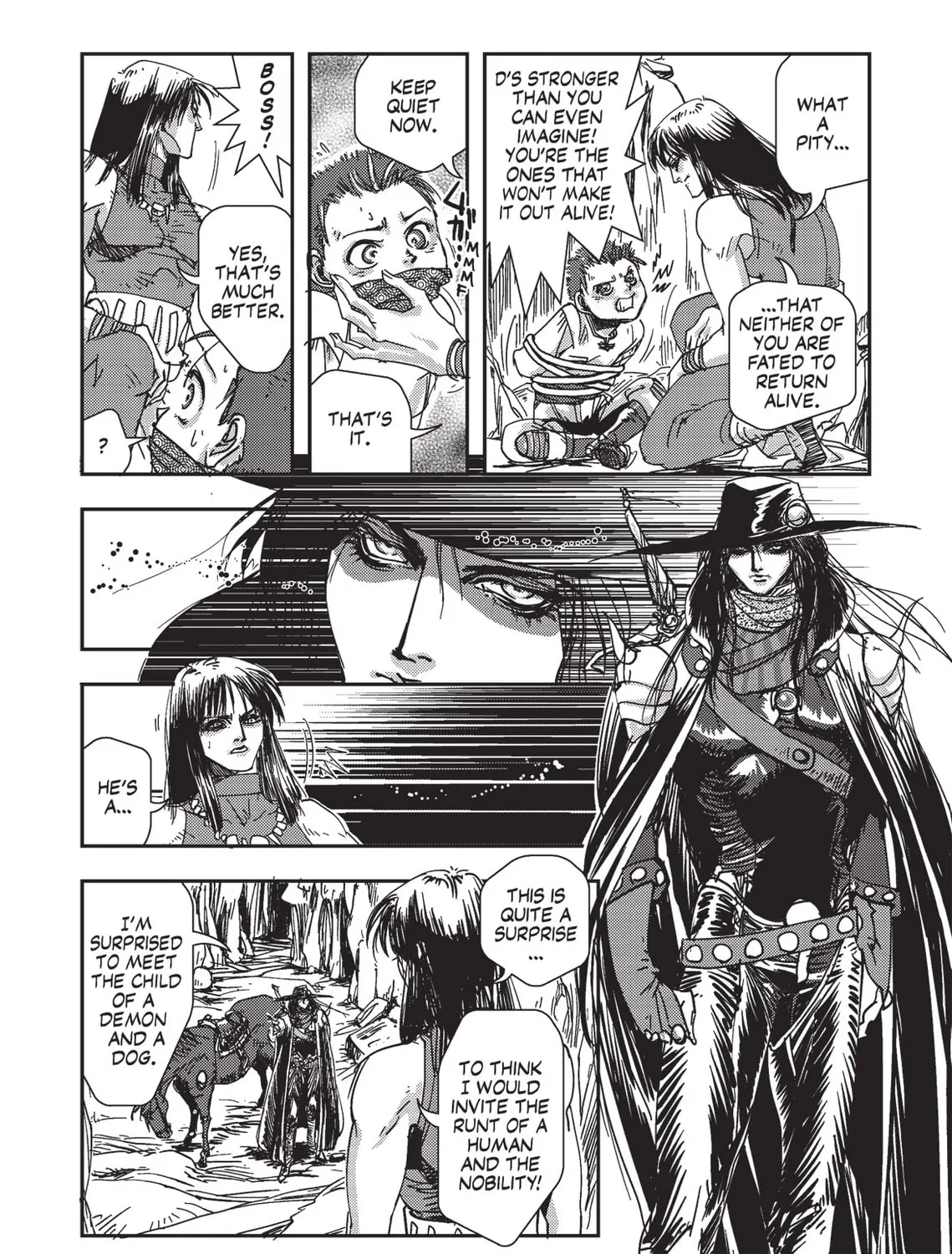 Read Vampire Hunter D chapter 3 image 24 on Lezhin