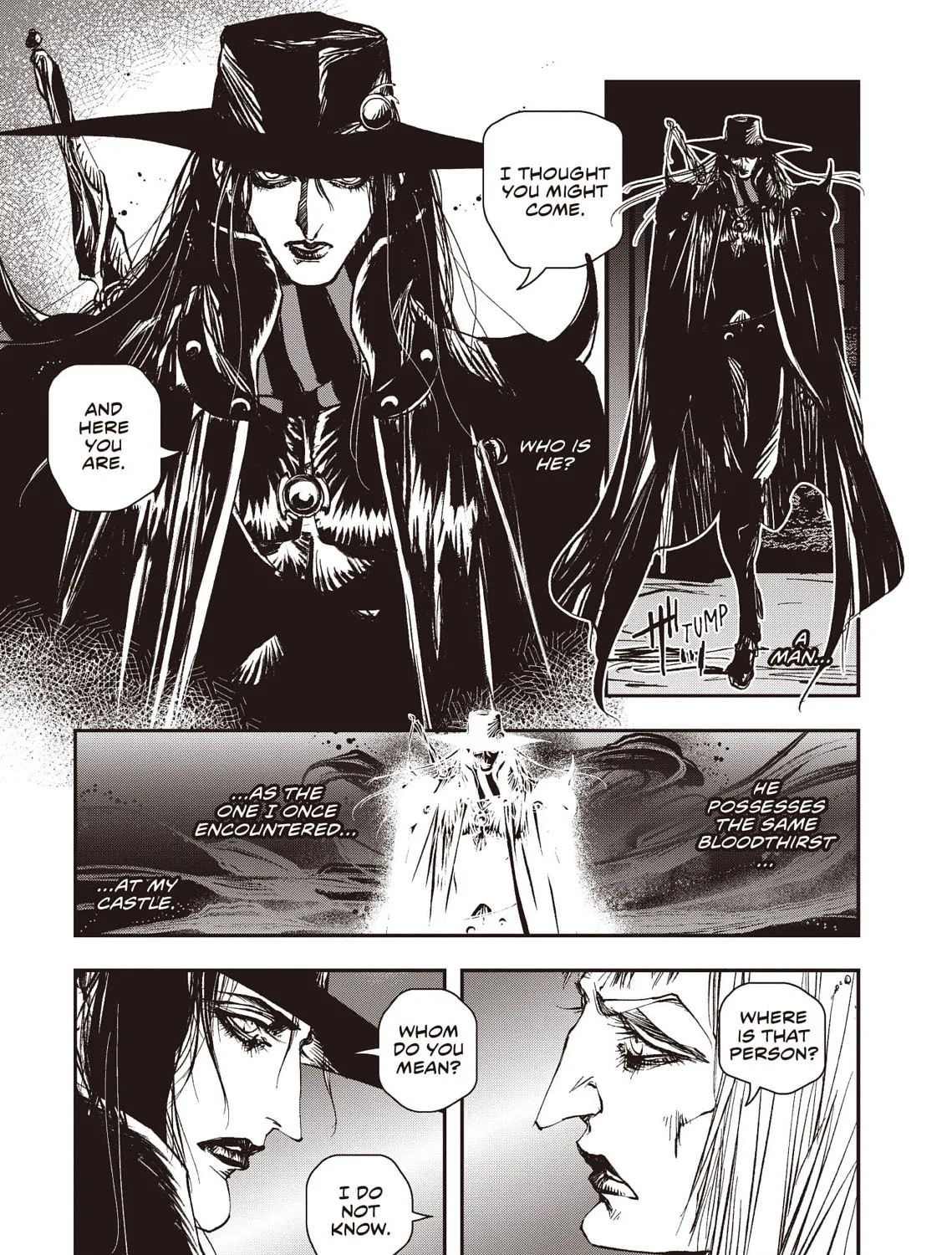 Read Vampire Hunter D chapter 35 image 8 on Lezhin