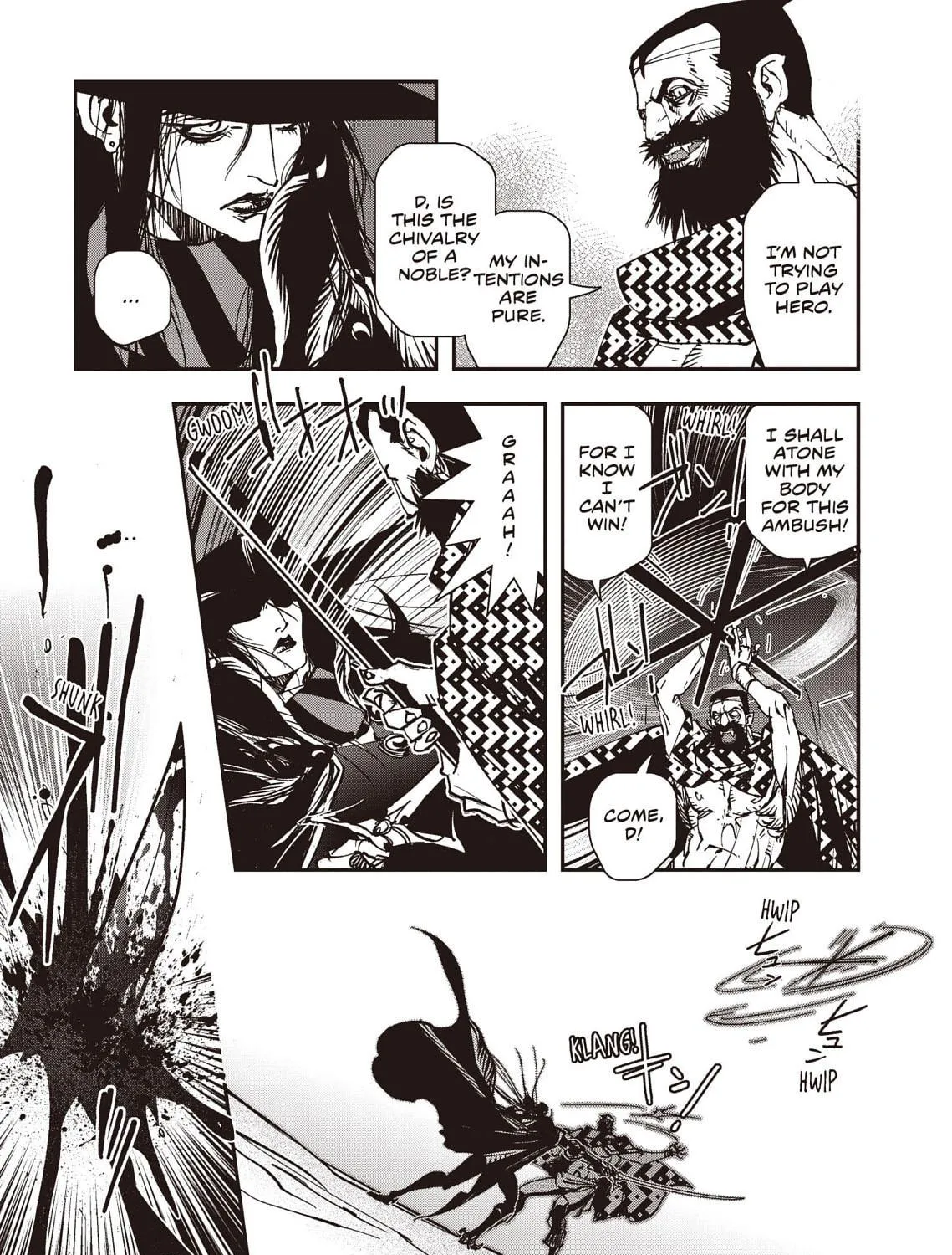 Read Vampire Hunter D chapter 38 image 22 on Lezhin