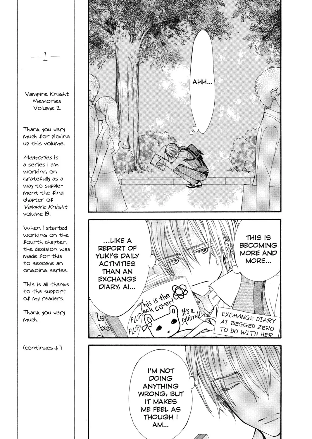Read Vampire Knight: Memories chapter 5 image 20 on Lezhin