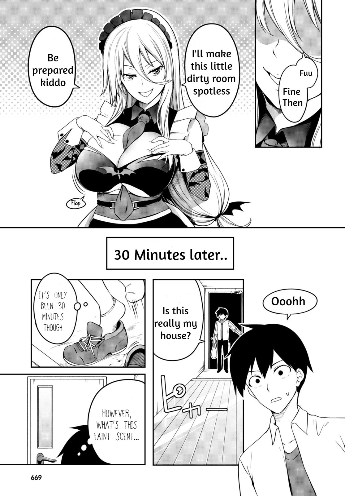 Read Vampire X Maid chapter 0 image 10 on Lezhin