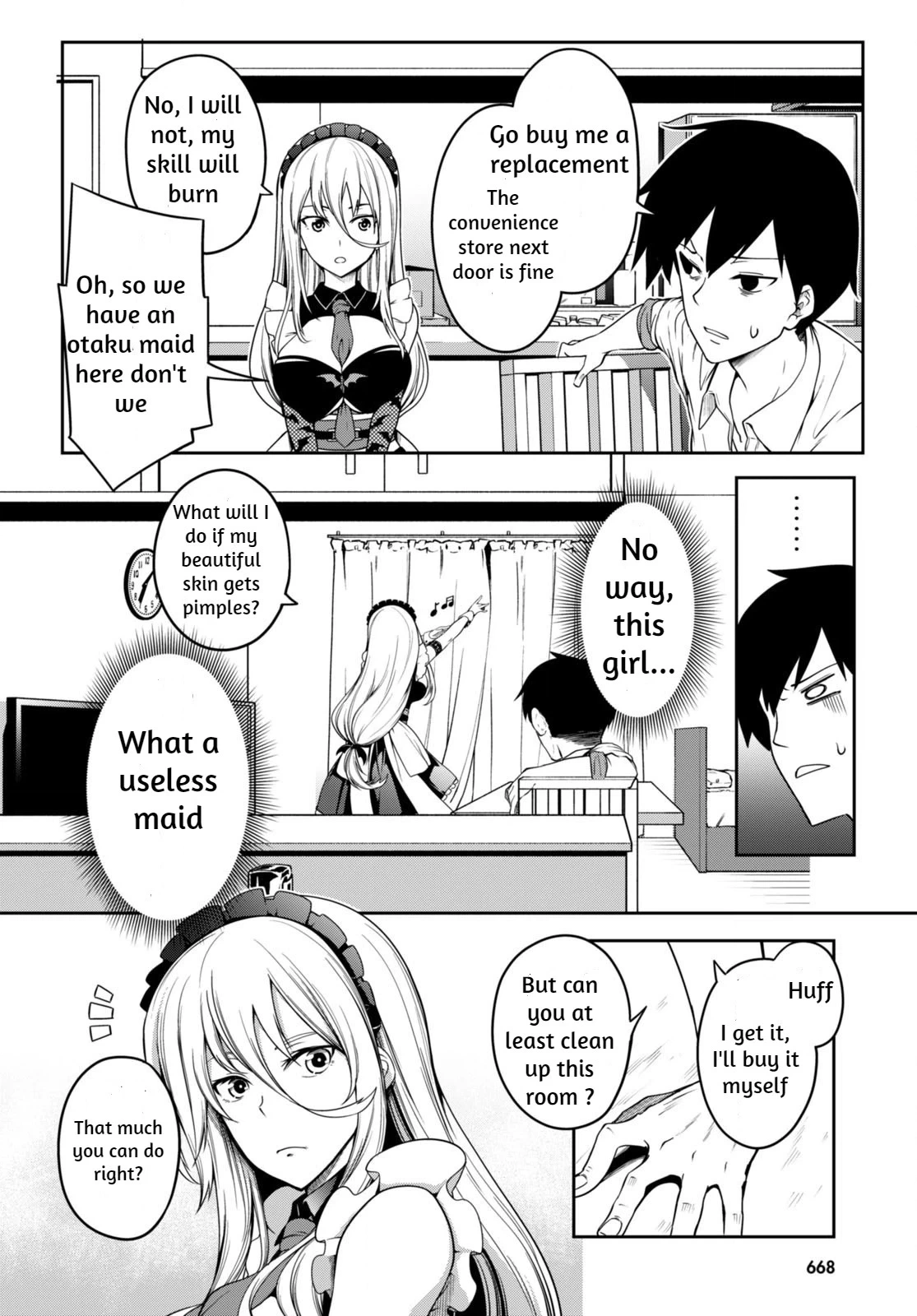 Read Vampire X Maid chapter 0 image 9 on Lezhin
