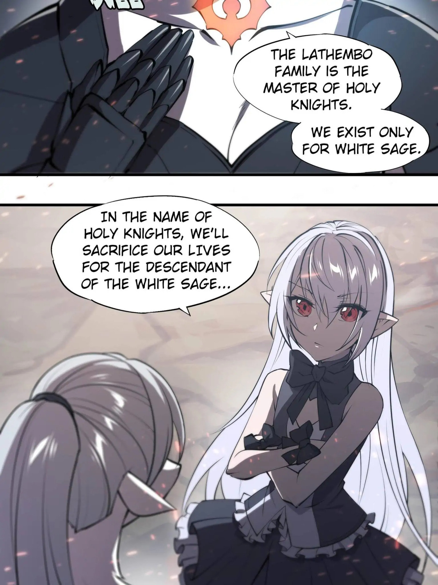Read Vampires and Knight chapter 233 image 8 on Lezhin